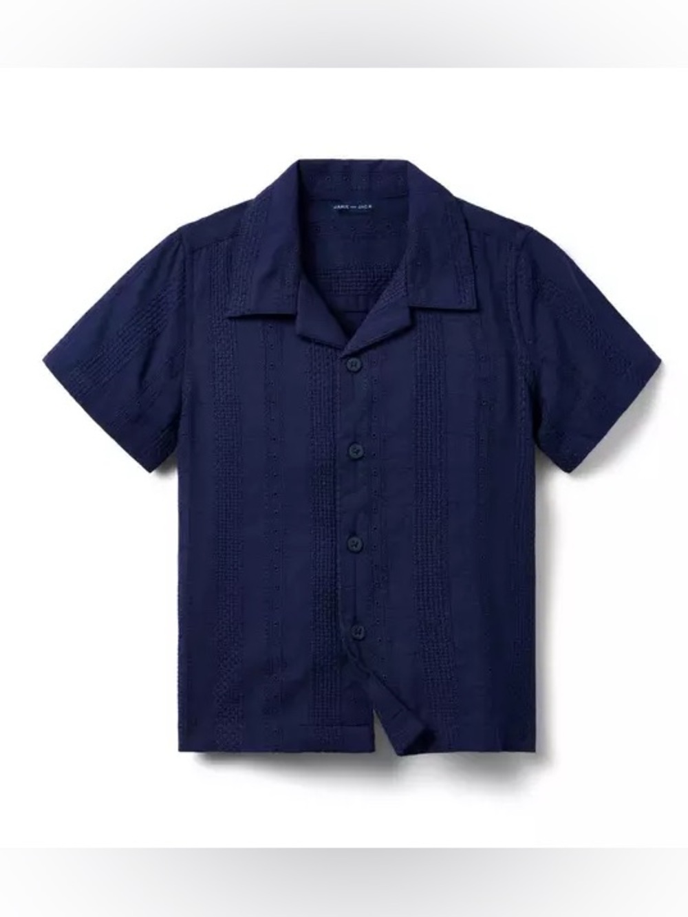 Janie and Jack The Eyelet Cabana Shirt
